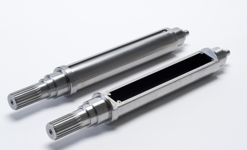 シャフト専門工場×摩擦圧接接合　最大50％の軽量化を実現、異素材接着で機能性付与も――株式会社JST 