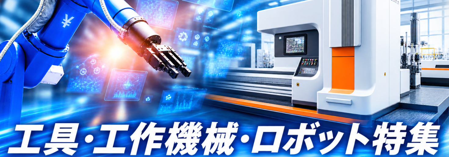 工具・工作機械・ロボット特集